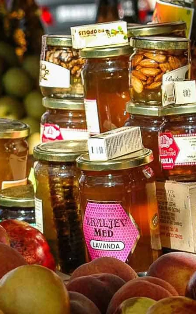 Market products in the Médoc