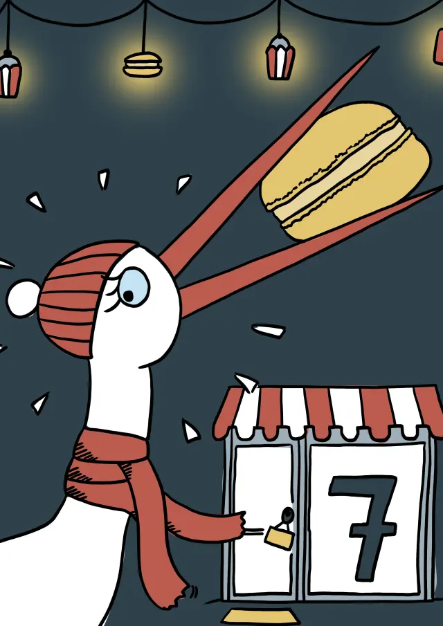 Calendrier Avent 7 Macaron Copie